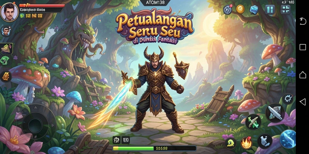 Gameplay menarik dari ATOM138 dengan petualangan seru.