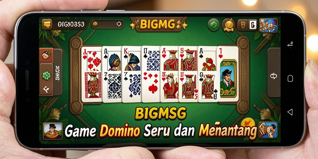 Tampilan gameplay seru dari BIGMSG dengan grafis yang memukau.