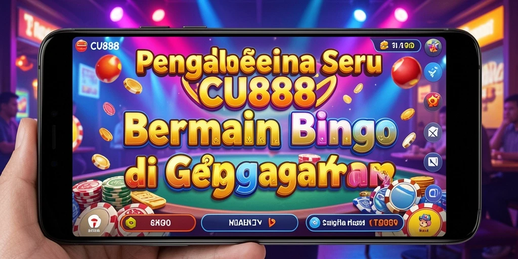 Tampilan menarik dan seru dalam permainan Bingo CU888.
