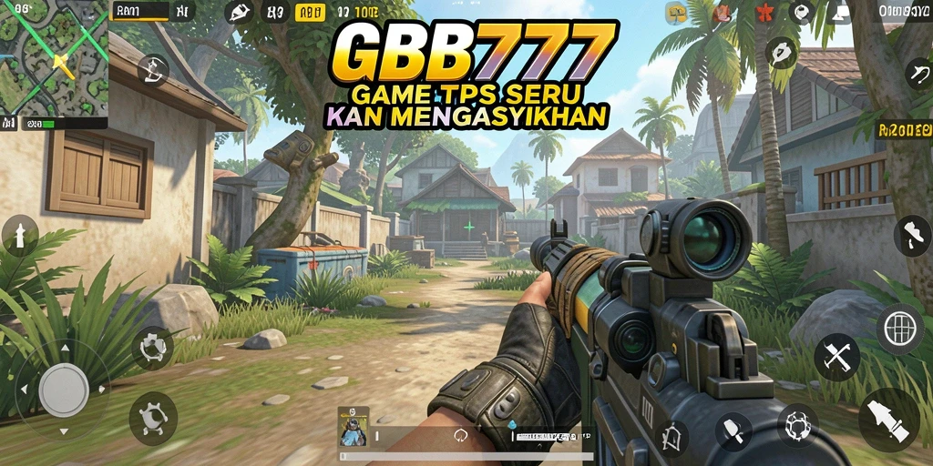 Tampilan gameplay menggugah selera dalam pertempuran TPS.