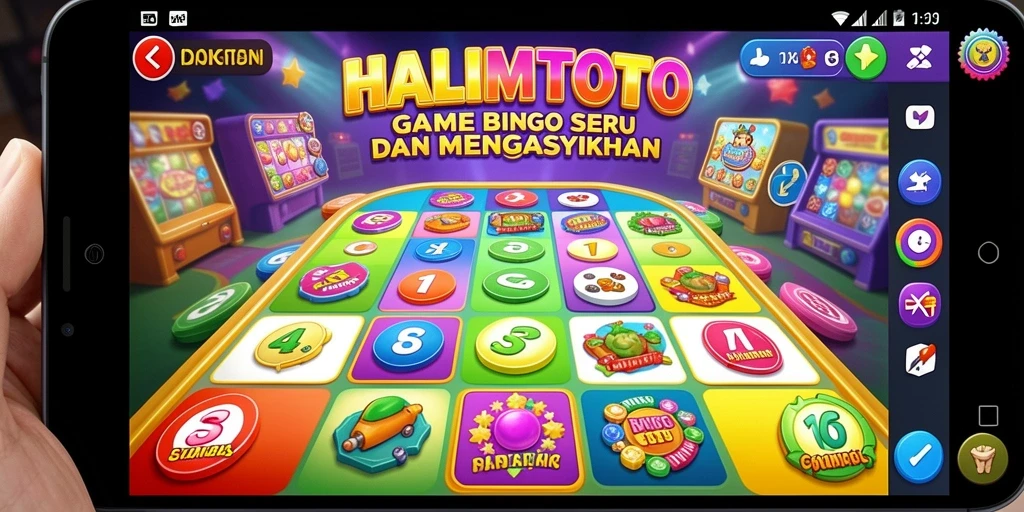 Gameplay seru HALIMTOTO yang menarik dan penuh warna.