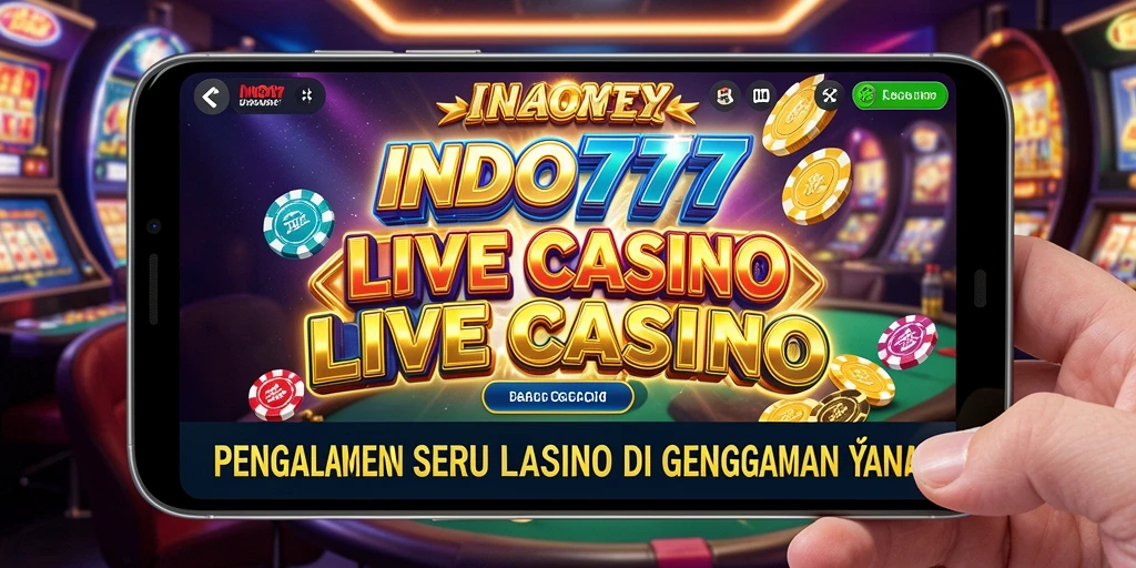 Tampilan gameplay Live Casino yang menarik dan interaktif.