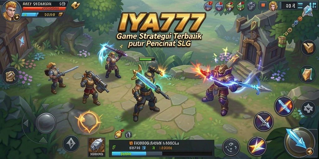 Tampilan gameplay menarik dari IYA777, menunjukkan pertarungan strategis.