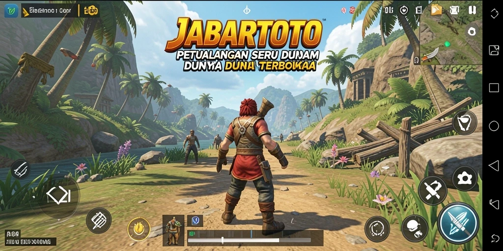 Tampilan utama gameplay Open World di JABARTOTO yang memukau.