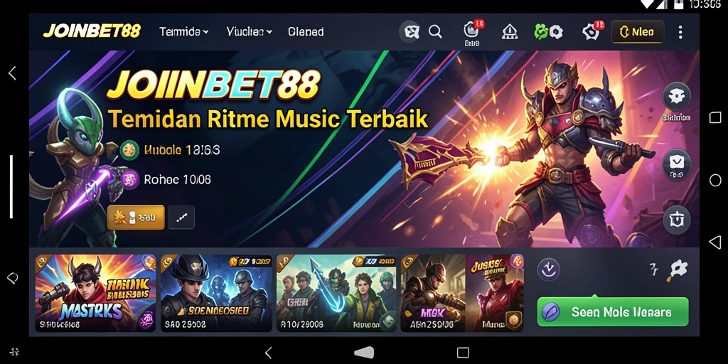 Tampilan gameplay <strong>JOINBET88</strong> yang interaktif dan penuh warna.