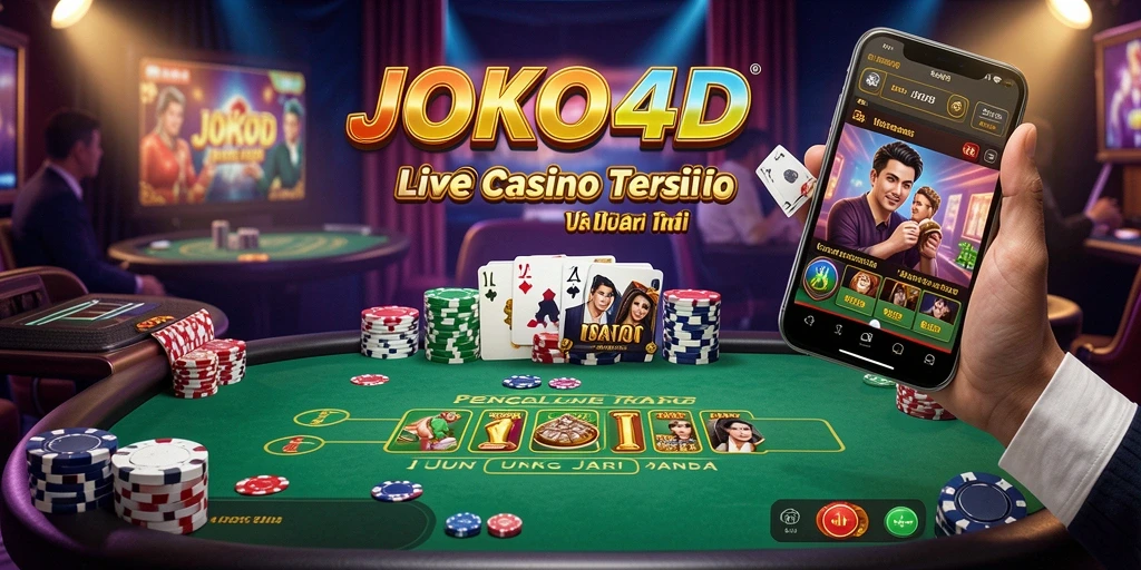 Gameplay menarik dalam aplikasi JOKO4D Live Casino.