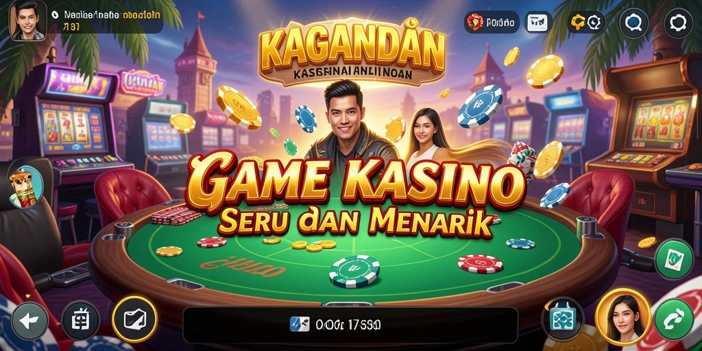 Tampilan menarik gameplay KAGANDAN yang penuh aksi.