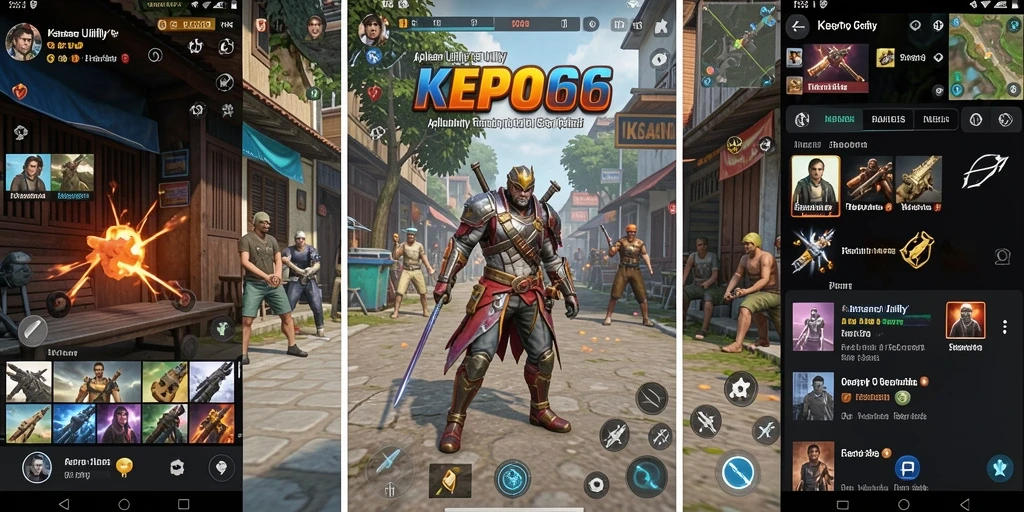 Screenshot utama KEPO66 menunjukkan fitur pengingat praktis.