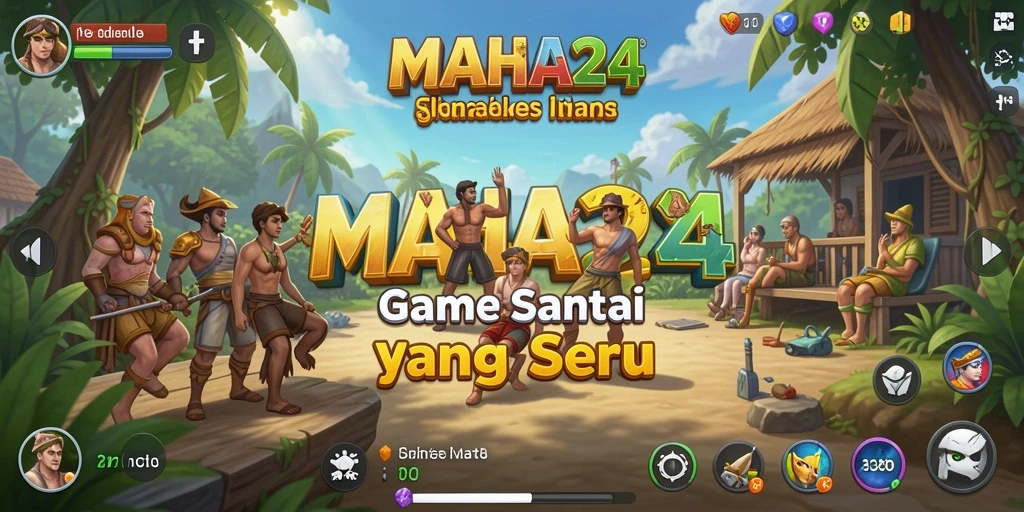Tampilan gameplay MAHA24 yang menyenangkan dan menghibur.