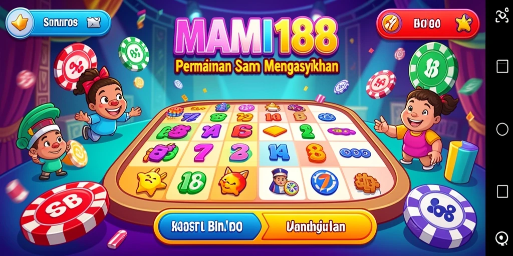 Tampilan gameplay MAMI188 yang seru dan menarik saat bermain Bingo.
