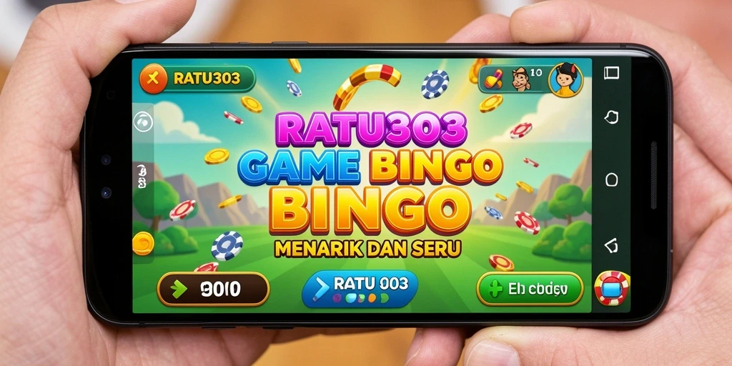 Tampilan gameplay seru dalam RATU303 Bingo yang menarik.