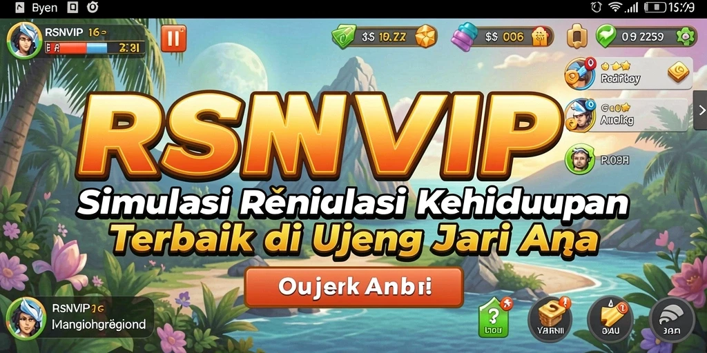 Tampilan gameplay RSNVIP yang menarik dan menghibur.