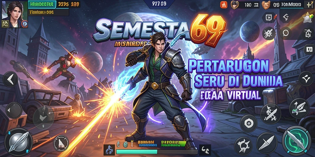 Tampilan seru pertarungan dalam SEMESTA69.